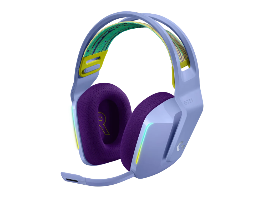 Гарнитура беспроводная Logitech G733 Lightspeed lilac