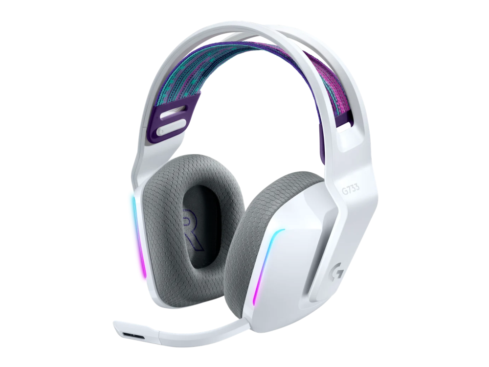 Гарнитура беспроводная Logitech G733 Lightspeed white