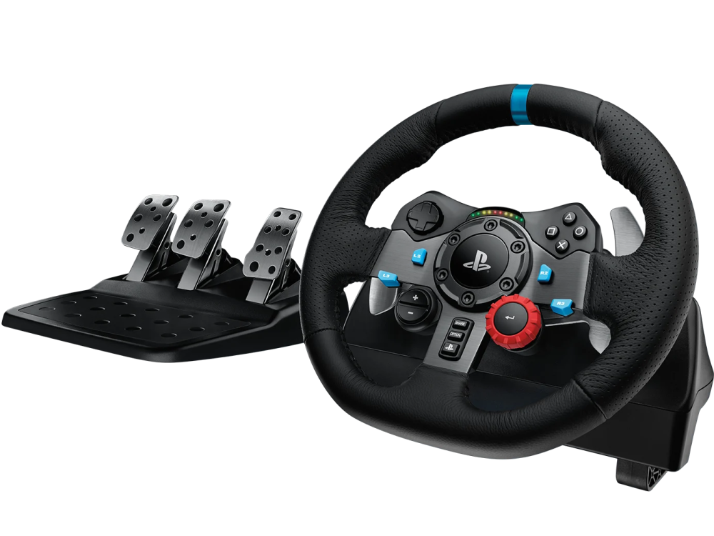 Игровой руль Logitech G920 Driving Force с педалями