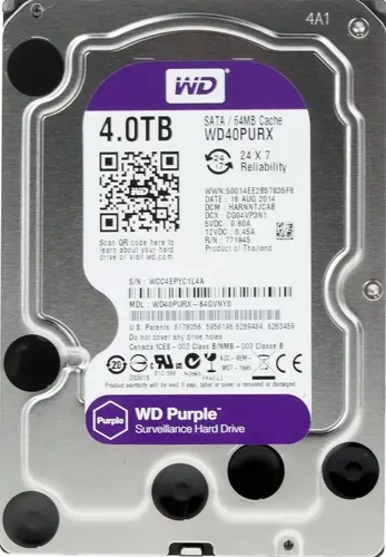 Жёсткий диск Western Digital Purple 4