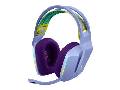 Гарнитура беспроводная Logitech G733 Lightspeed lilac