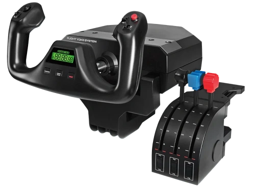 Штурвал проводной Logitech G Saitek Pro Flight Yoke System