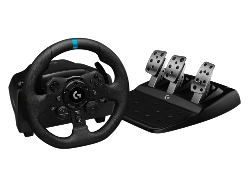 Игровой руль Logitech G923 True Force с педалями